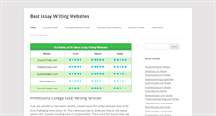 Desktop Screenshot of bestwritingwebsite.com