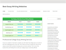 Tablet Screenshot of bestwritingwebsite.com